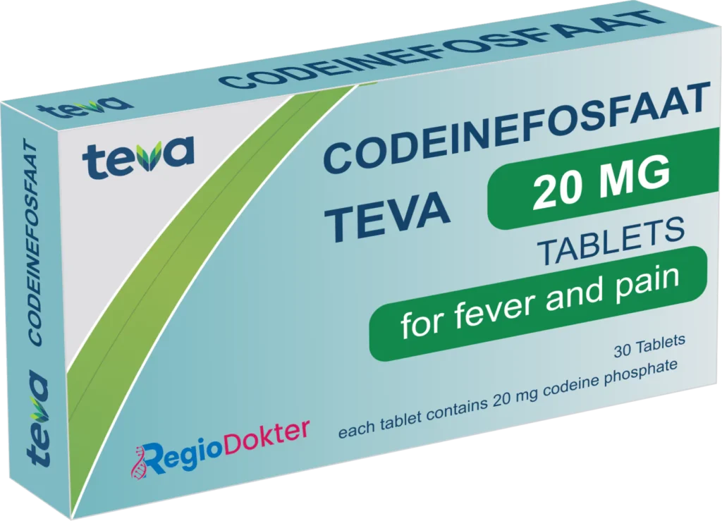 Codeïne 20mg Regiodokter.com