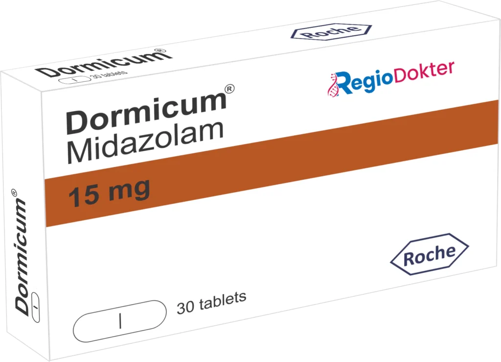 Dormicum 15mg Midazolam Regiodokter.com