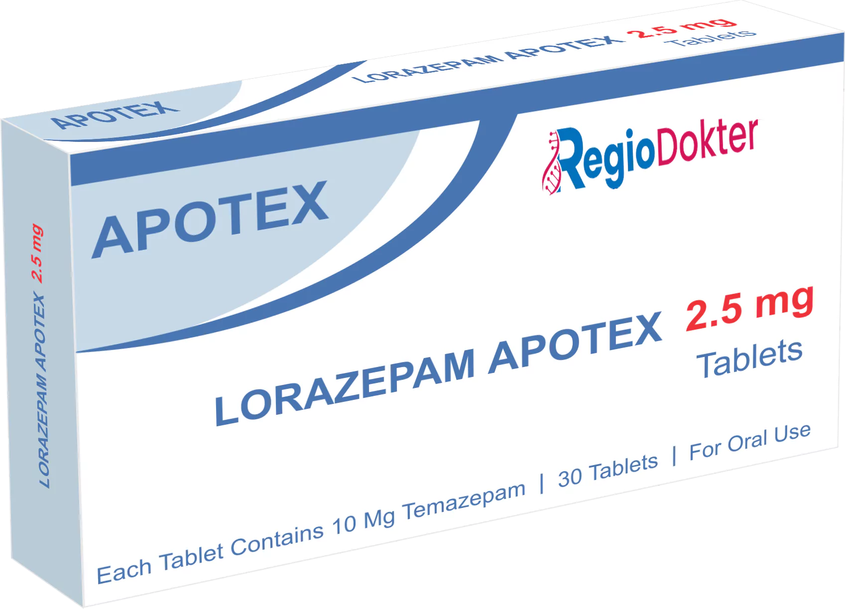 Lorazepam 2.5mg 30 Tabletten