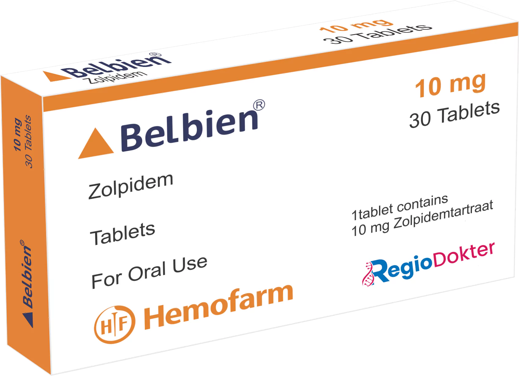 Zolpidem Belbien 10mg 30 Tabletten