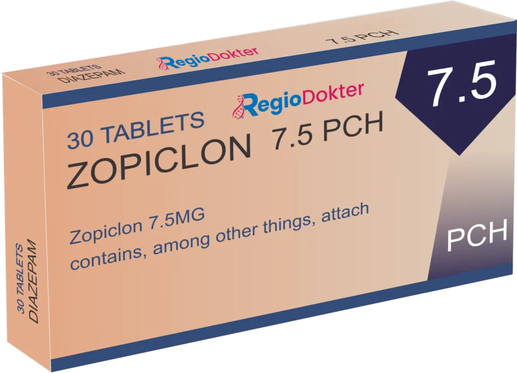 Zopiclon 7.5mg Regiodokter.com