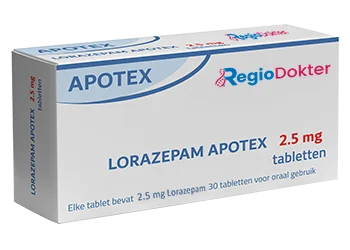 Lorazepam 2.5mg 30 Tabletten - Regiodokter.com