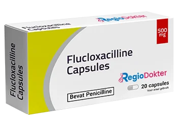 Flucloxacilline 500mg 20 Capsules - Regiodokter.com