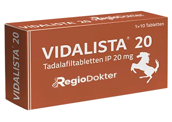 Vidalista 20mg 10 Tabletten - Regiodokter.com