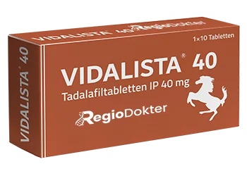 Vidalista 40mg 10 Tabletten - Regiodokter.com